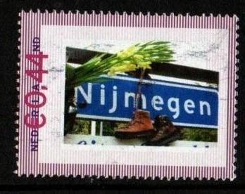 NS53 -TW Nijmegen 2007 Vierdaagse zegel € 0.44 pers.zegel !, Postzegels en Munten, Verzenden, Gestempeld, Sport