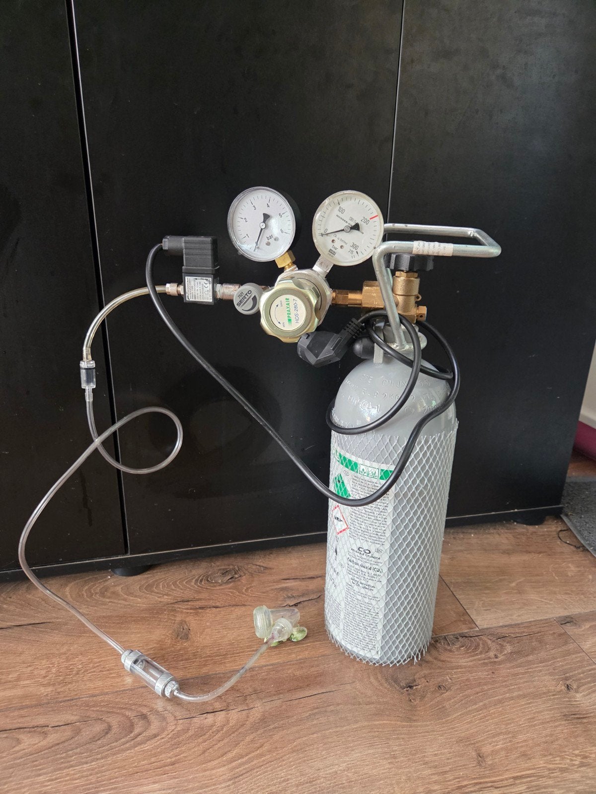 Complete Aquarium CO2 Set – Dennerle Fles & Pr, Ophalen of Verzenden, CO₂-systeem, Dennerle
