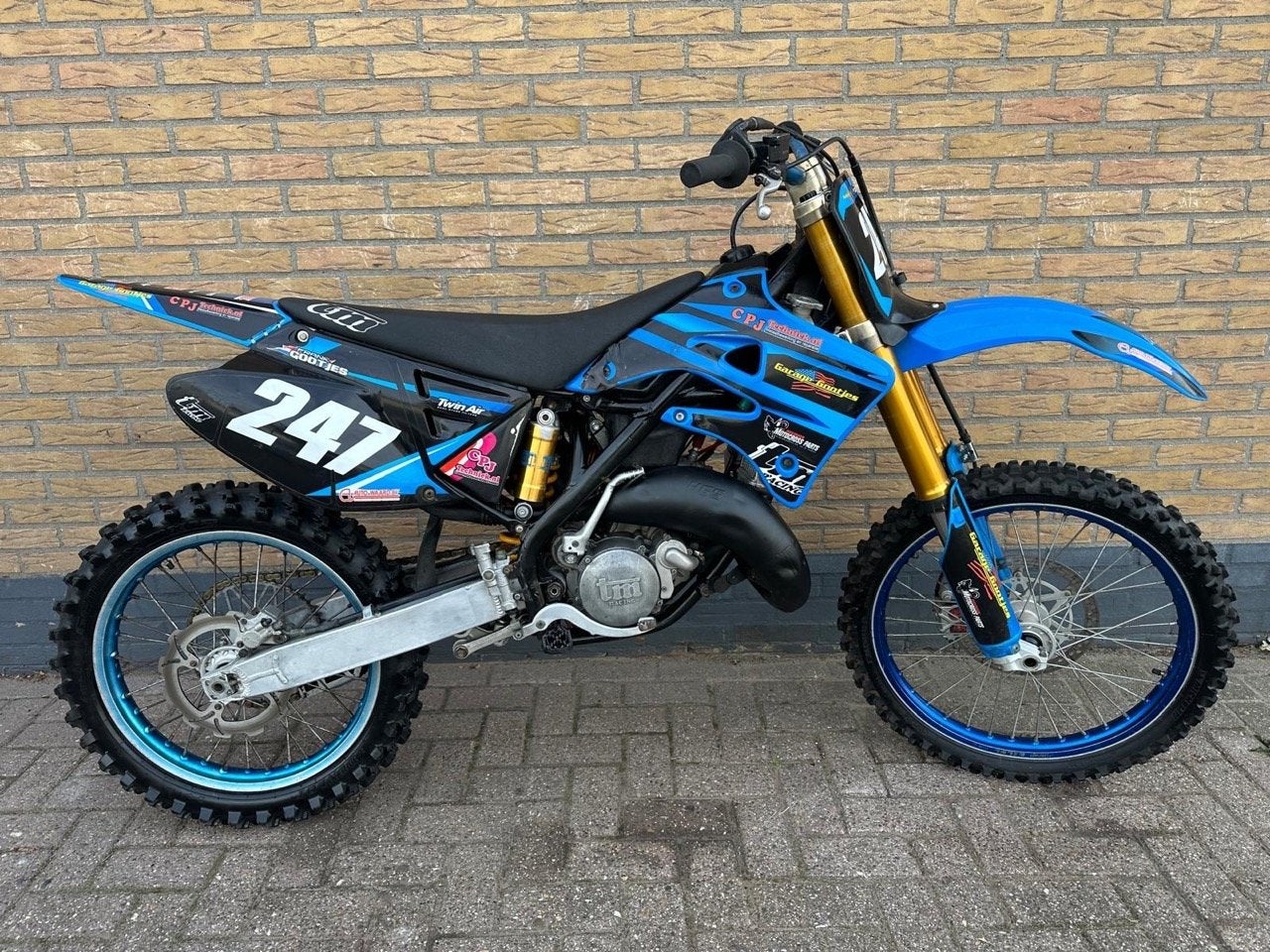 Tm Tm 125 2T MX 2004, Tm, Crossmotor, 124 cc, Handgeschakeld