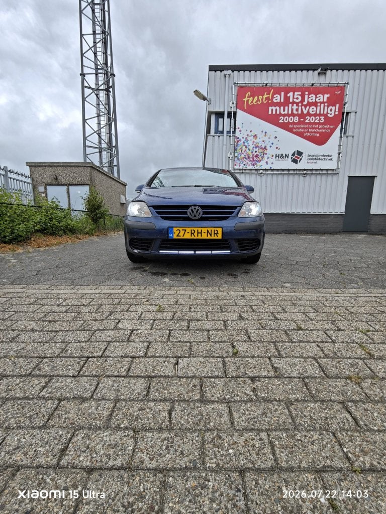 Volkswagen Golf Plus 1.6 FSI 85KW 2005 Blauw, 4 cilinders, Blauw, 1200 kg, 115 pk