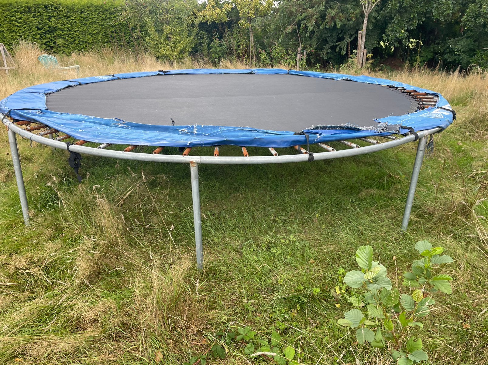 Trampoline, Ophalen, Gebruikt