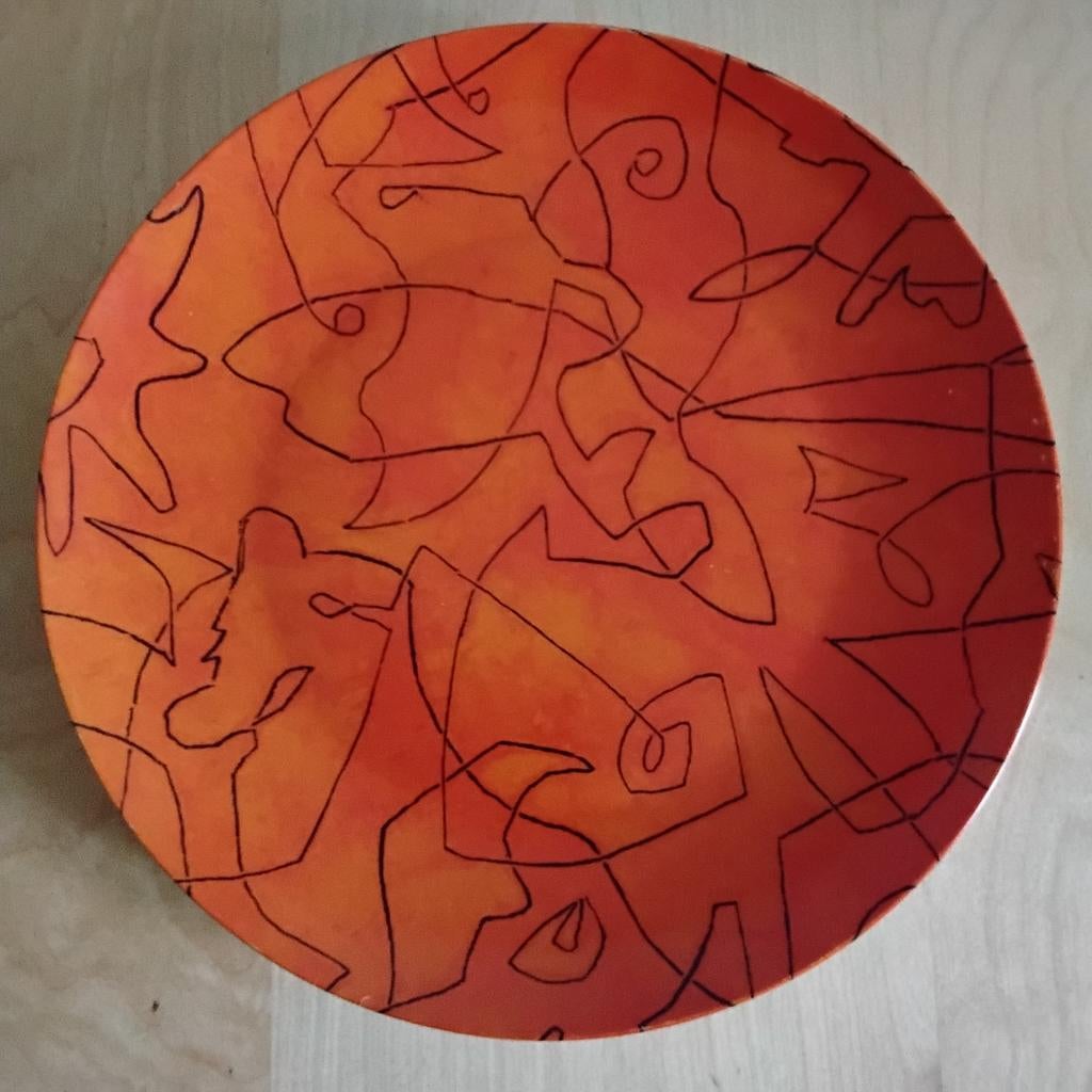 Bord "Proeven van Kunst", Antiek en Kunst, Kunst | Designobjecten, Ophalen of Verzenden