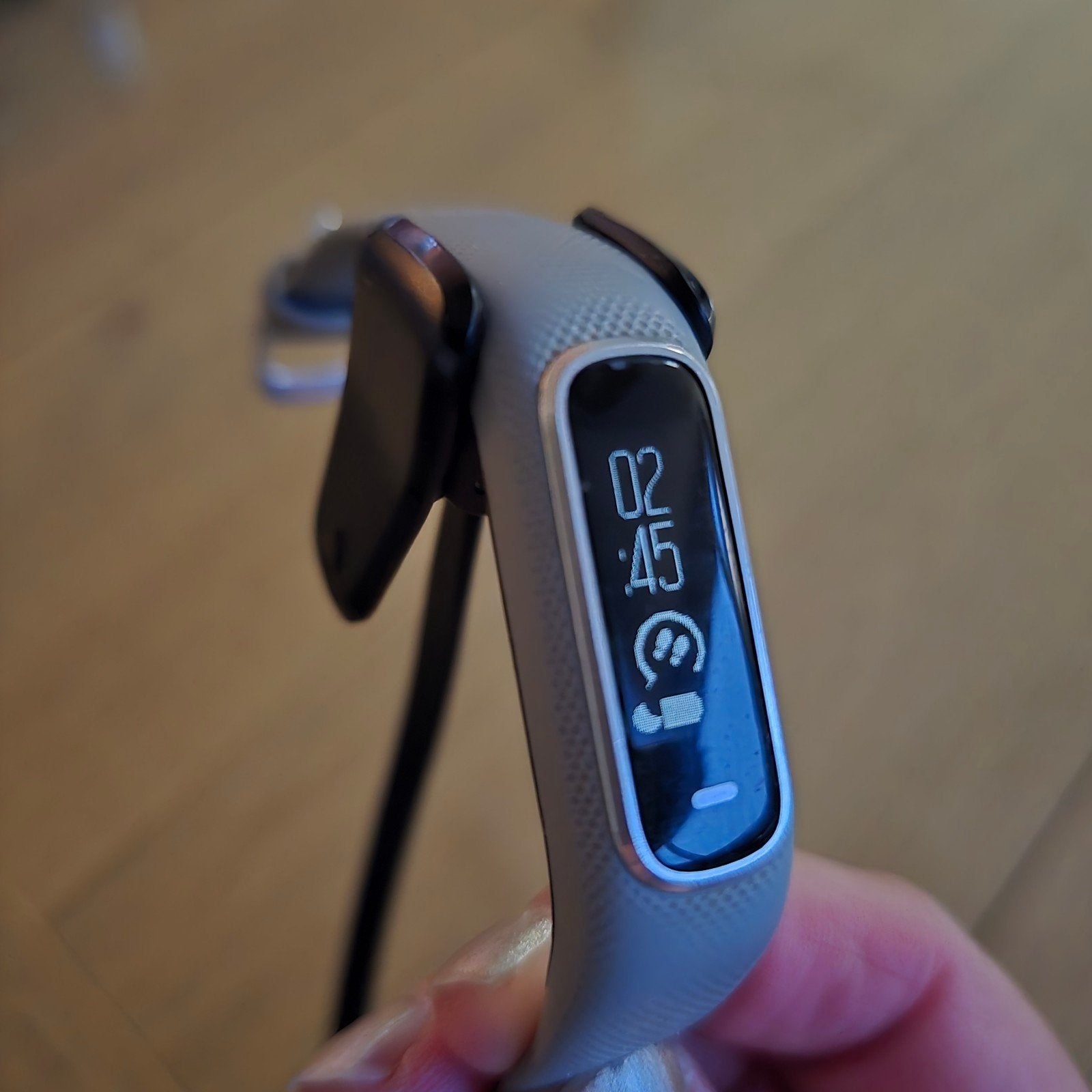 Garmin Vivosmart 4 Activity Tracker Grijs (S-M), Sieraden, Tassen en Uiterlijk, Garmin, Ophalen of Verzenden, Zo goed als nieuw