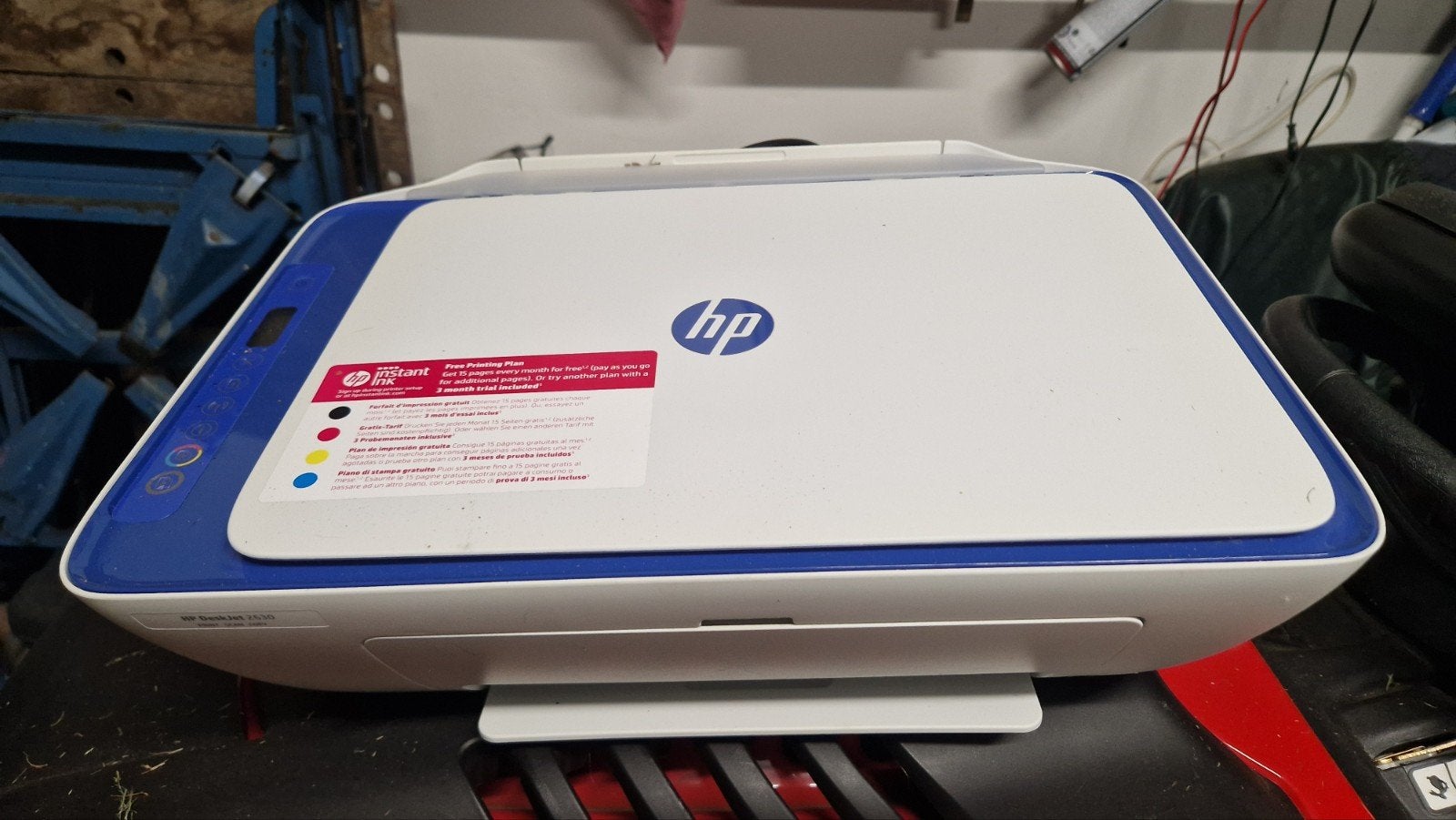 HP DeskJet 2630 All-in-One Printer - Print, Scan, Copy, Computers en Software, Printers, Gebruikt, All-in-one, Inkjetprinter, Kleur printen
