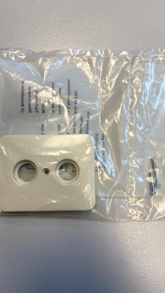 Afdekking BJ antenne contact doos crème, Ophalen of Verzenden, Nieuw, Stekker