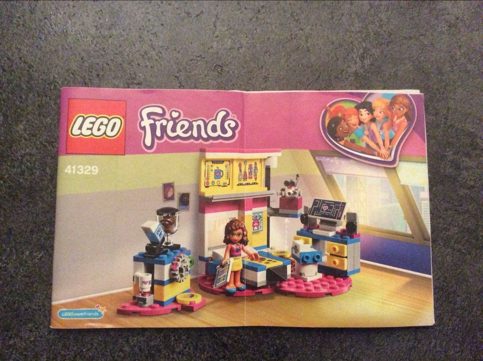 Lego Friends 41329 Mia's Slaapkamer, Lego, Friends, Ophalen of Verzenden, Zo goed als nieuw
