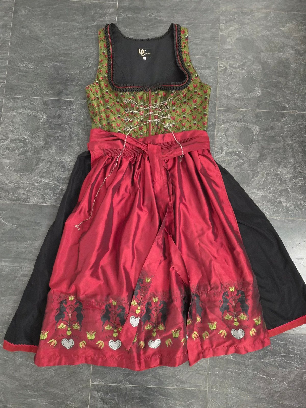 Prachtige echte Dirndl van Trachten Deiser, maat 46, Kleding | Dames, Carnavalskleding en Feestkleding, Maat 46/48 (XL) of groter
