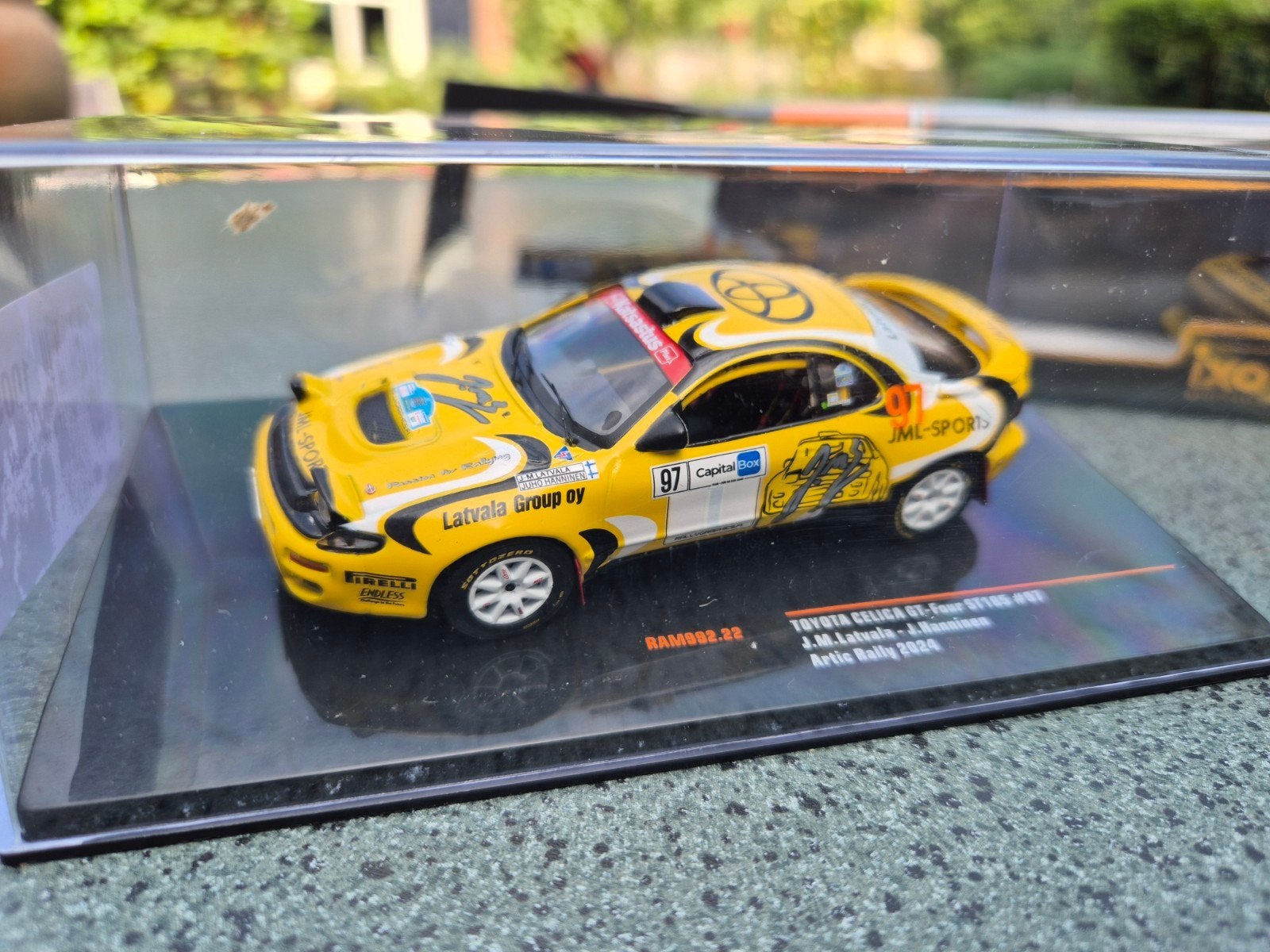 Toyota Celica GT 4 ST185 #97  1/43 IXO nieuw, Ophalen of Verzenden, Nieuw, Auto, Overige merken
