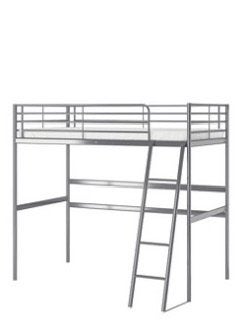 Svarta (ikea) eenpersoons hoogslaper, Ophalen, Gebruikt, Eenpersoons, 90 cm