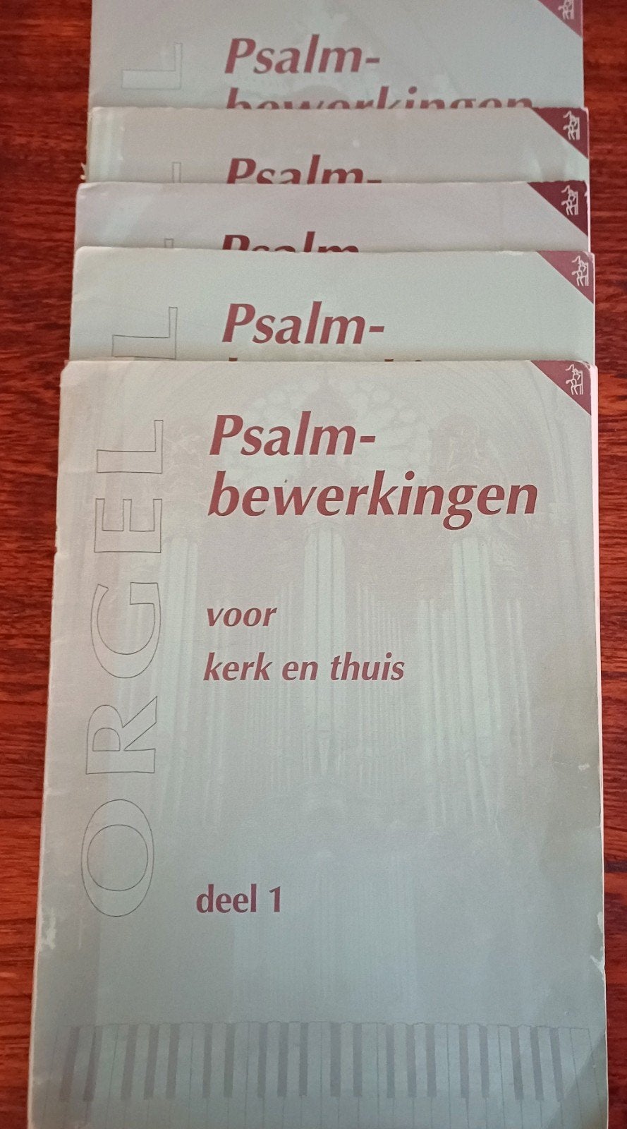 Psalmbewerkingen voor kerk en thuis. Deel 1, 2, 3, 4 en 8, Orgel, Gebruikt, Ophalen of Verzenden, Religie en Gospel