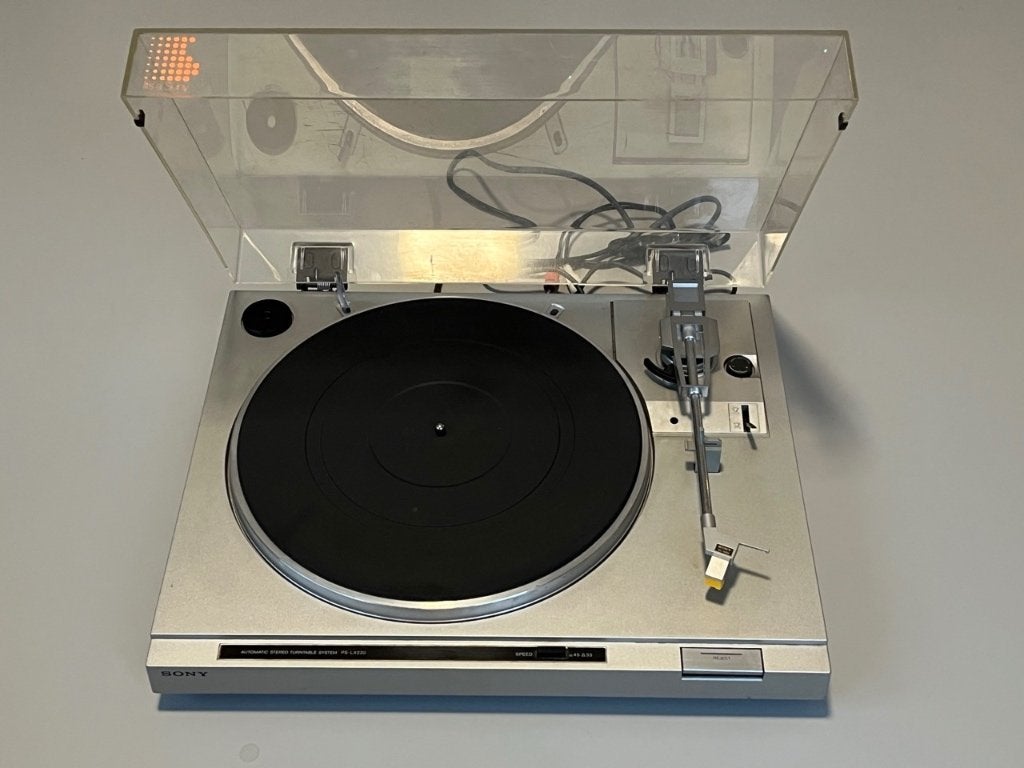 Sony PS-LX220 Stereo Platenspeler, Audio, Tv en Foto, Ophalen, Gebruikt, Automatisch, Platenspeler