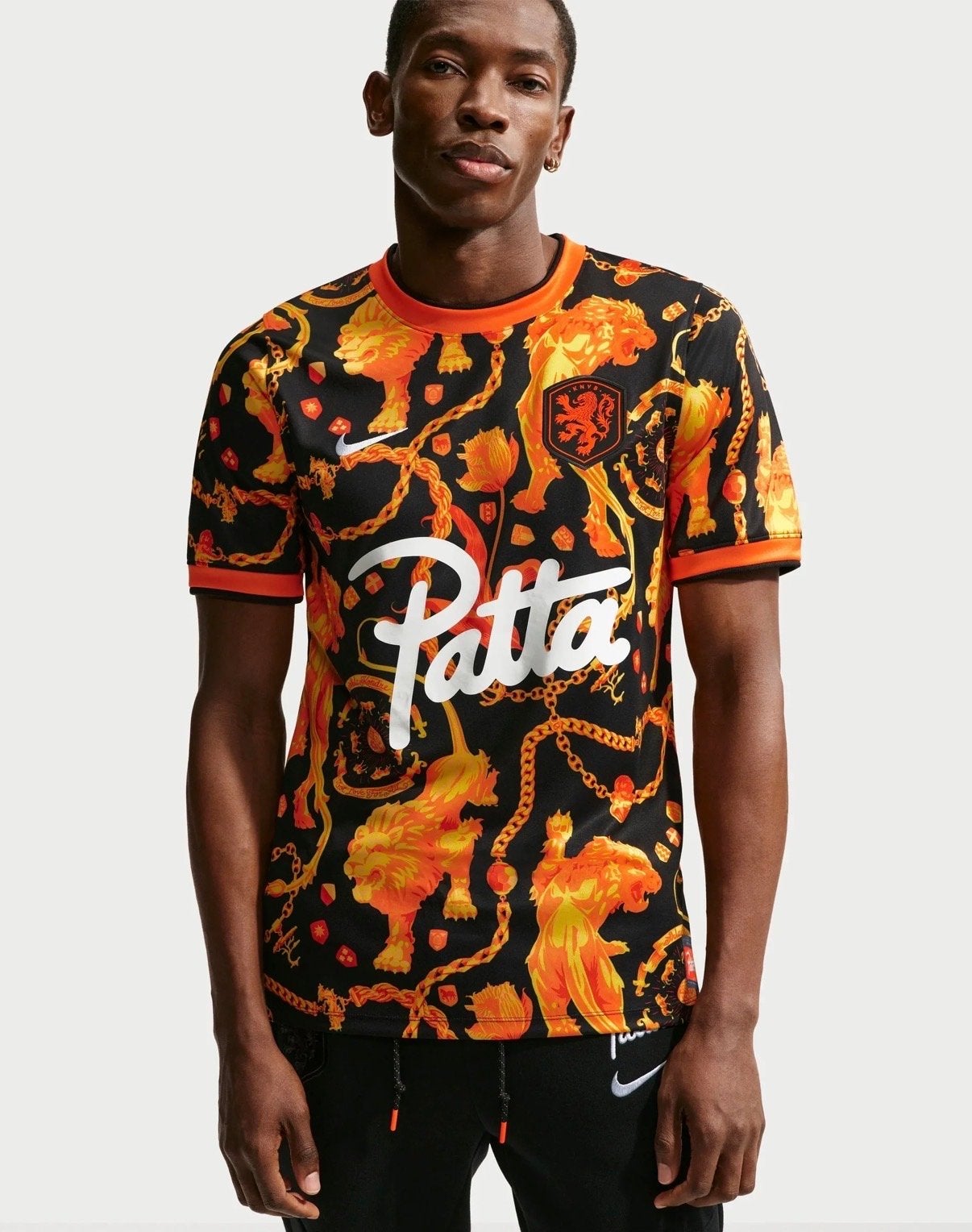 Patta x Nike KNVB Pre-Match Jersey XL - Nieuw in verpakking, Ophalen of Verzenden, Nieuw, Maat 56/58 (XL), Zwart