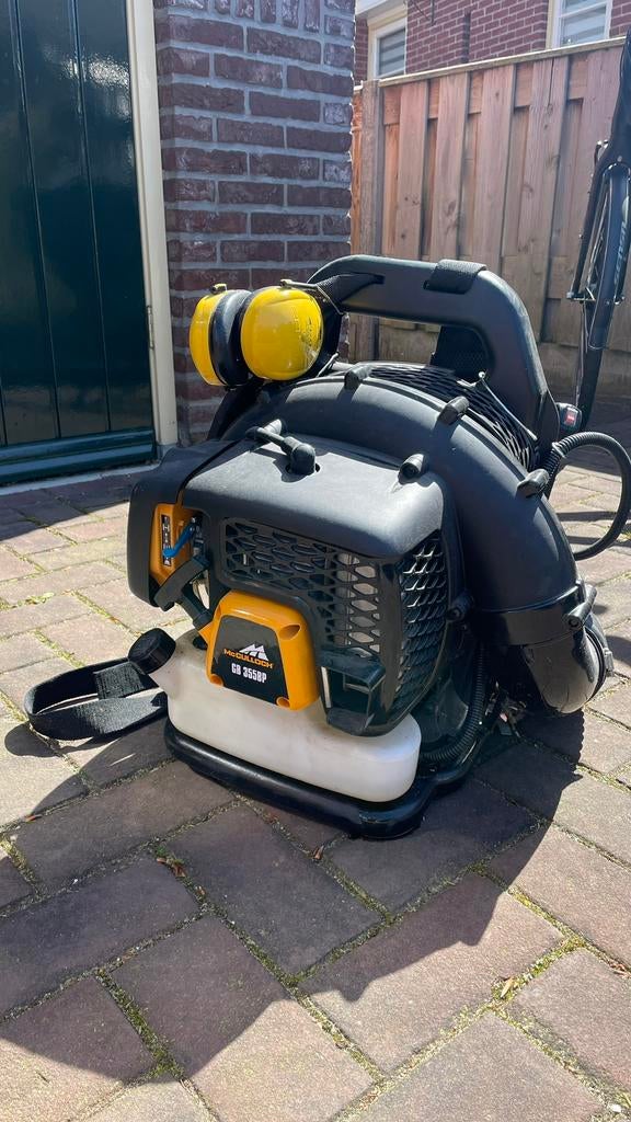 McCulloch GB355BP bladblazer, Ophalen, Zo goed als nieuw, Benzine
