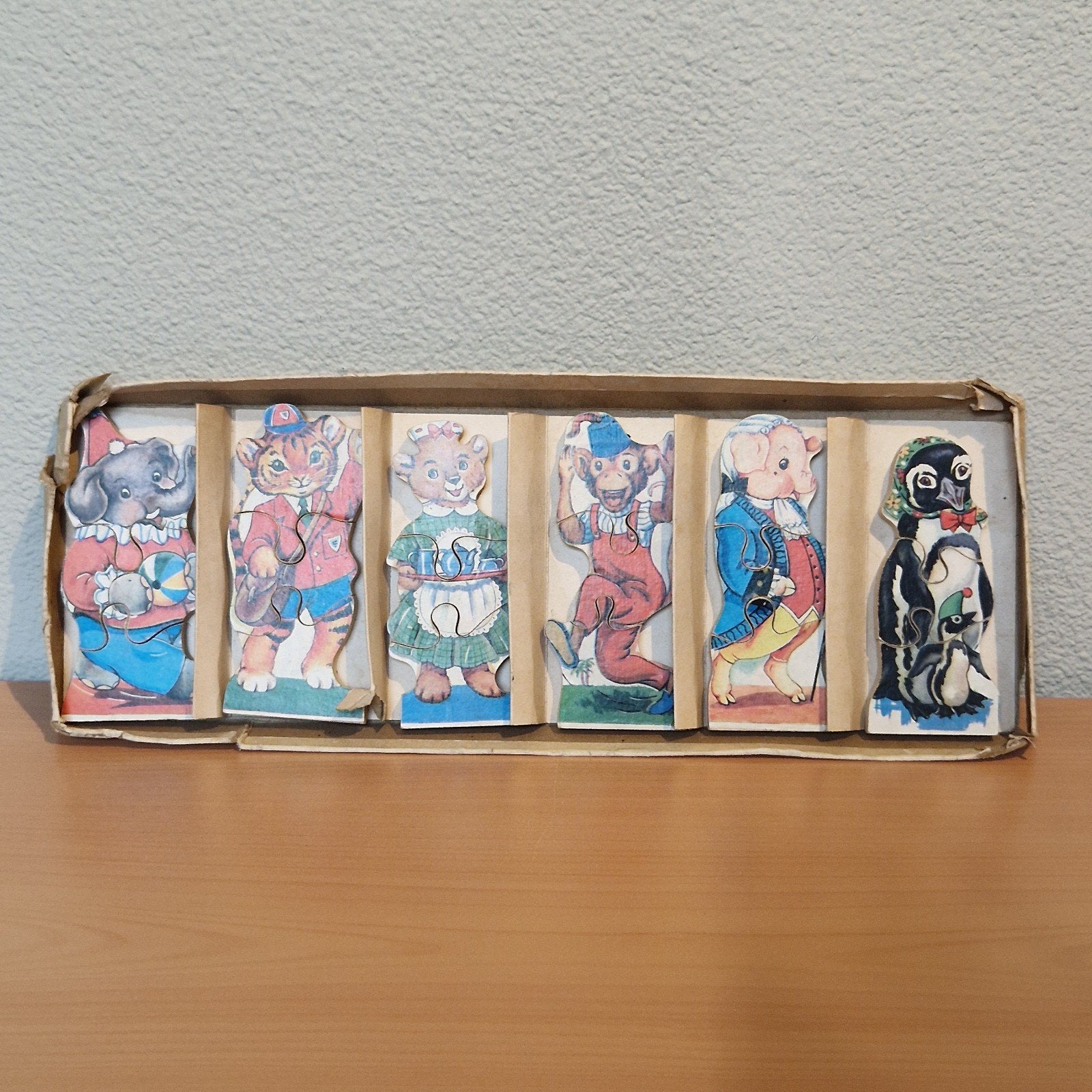 Jollimar houten puzzel dieren, Ophalen of Verzenden