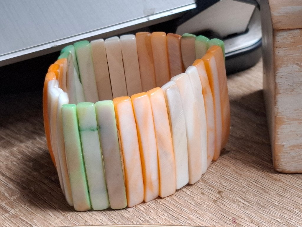 Armband, Ophalen of Verzenden, Zo goed als nieuw, Overige kleuren, Overige materialen