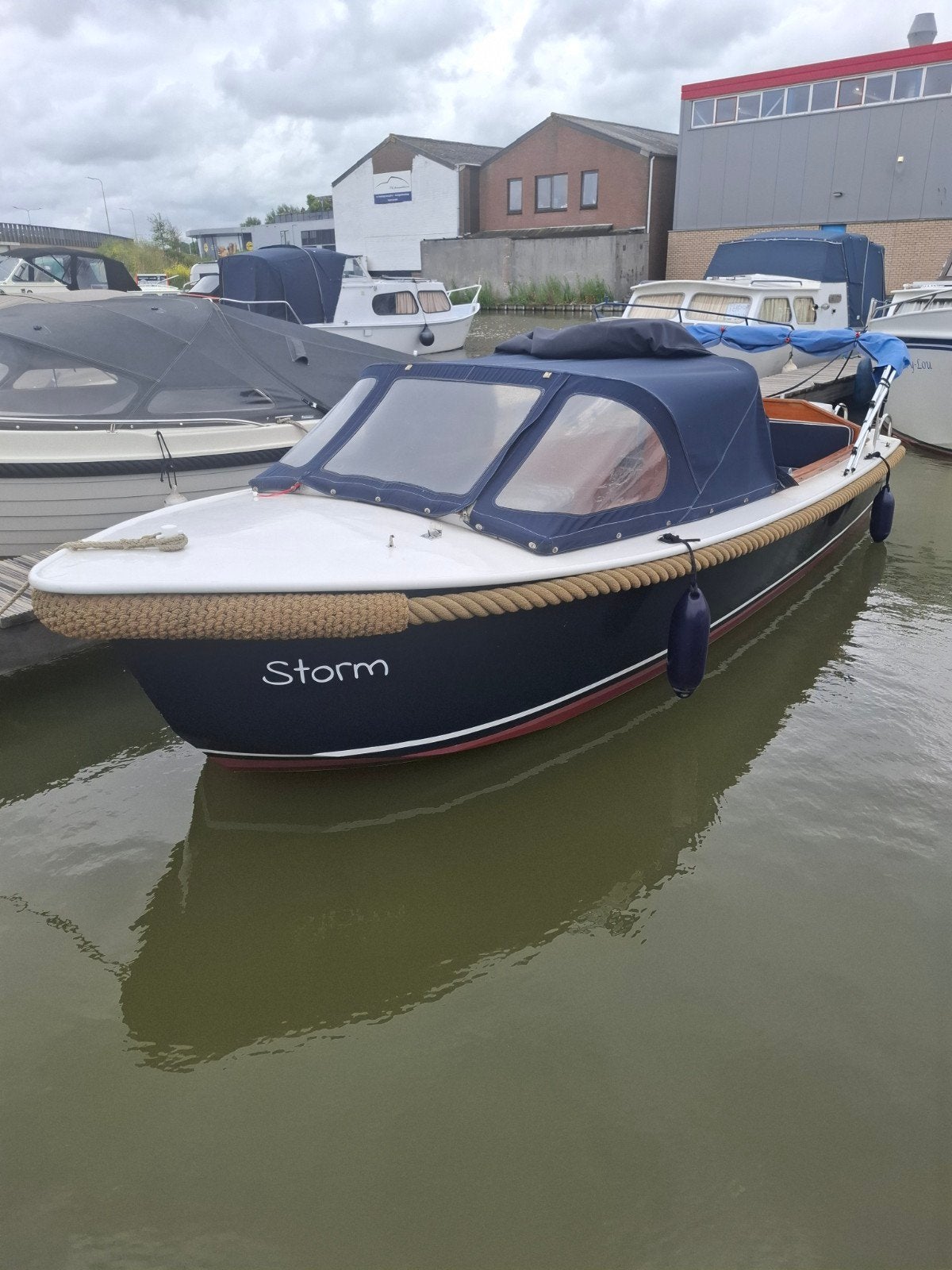 sloep van 6.00 mtr, Watersport en Boten, Sloepen, Tender, Staal, 15 pk, 1.00 - 1.50 meter