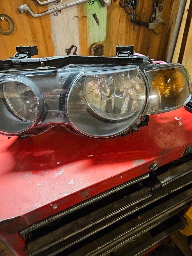 bmw e46 compact koplamp met knipperlicht  links, Ophalen, BMW