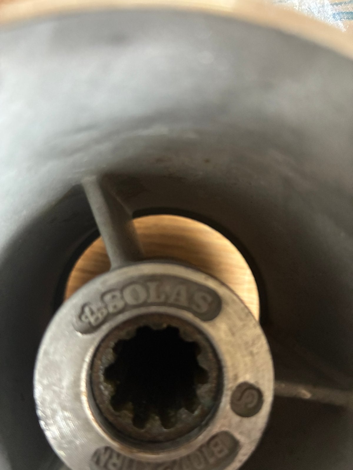 Rvs propeller, Ophalen of Verzenden, Zo goed als nieuw, Motor en Techniek