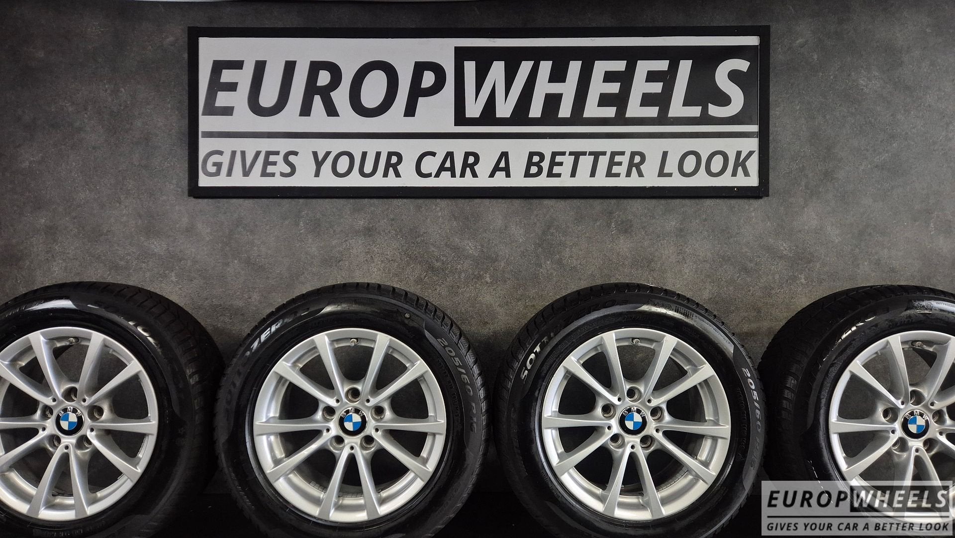 16 inch BMW 3 Serie F30 F31 F32 4 Style 391 winterbanden, Auto-onderdelen, Banden en Velgen, Gebruikt, -, Banden en Velgen, -