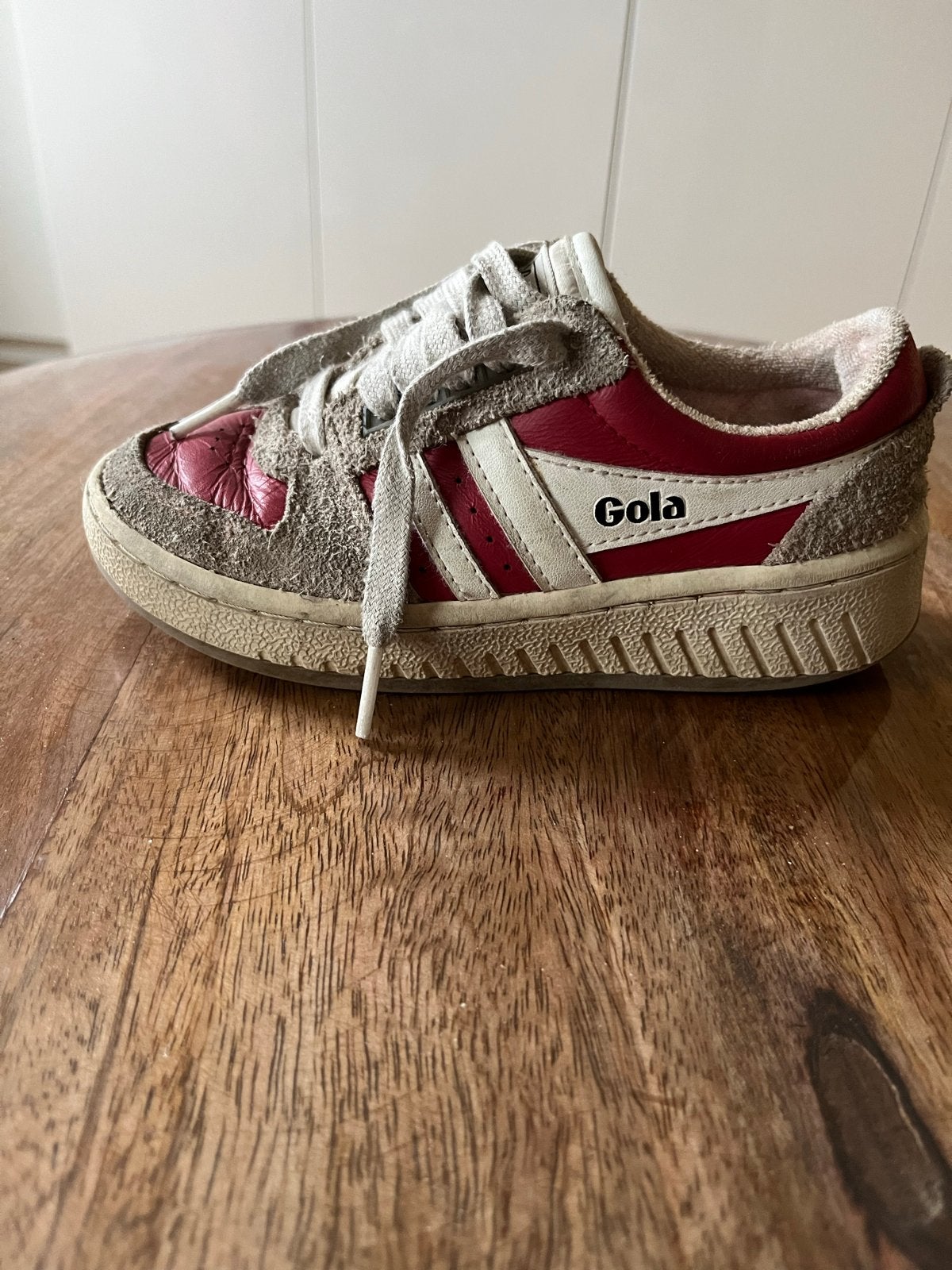 Gola sneakers rood/grijs maat 31, Gebruikt, Jongen of Meisje, Schoenen, Ophalen of Verzenden