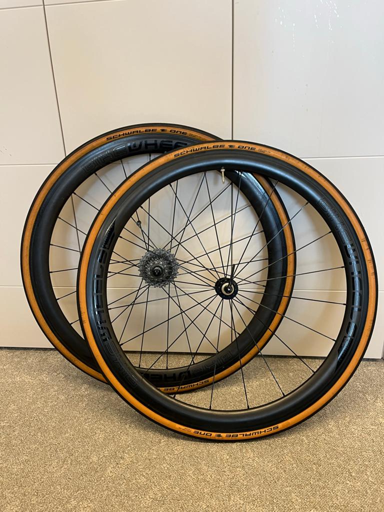 BIKEWHEELS Carbon Wielset met Industry Nine & Ultegra, Fietsen en Brommers, Fietsonderdelen, Zo goed als nieuw, Racefiets, Carbon
