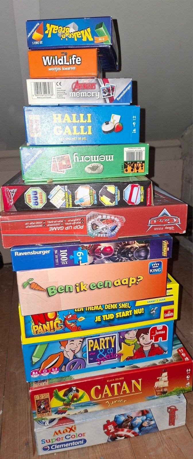 Grote collectie bordspellen en kaartspellen, Een of twee spelers, Ophalen, Gebruikt, Ravensburger, Jumbo, Goliath, Clementoni, 999 Games