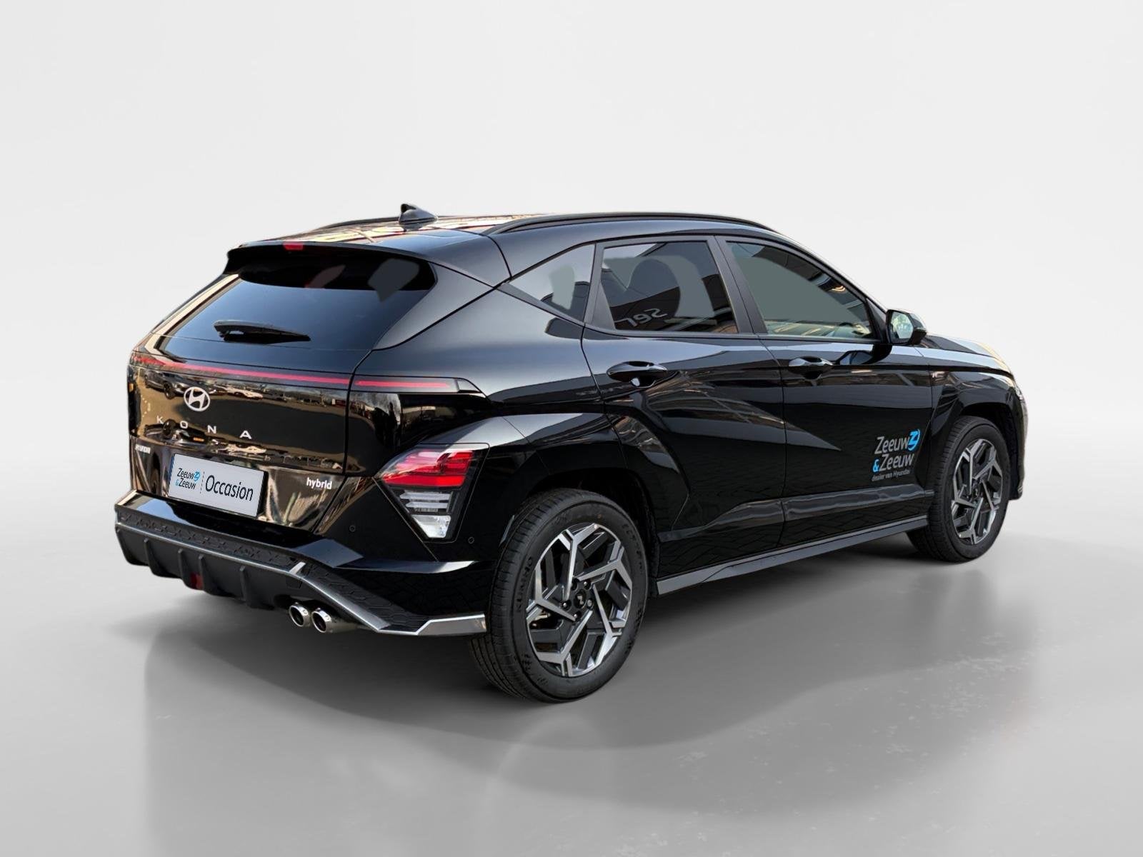 Hyundai Kona 1.6 GDI HEV N Line | Als nieuw !| Suede bekledi, 12 maanden, 137 pk, Euro 6, Origineel Nederlands