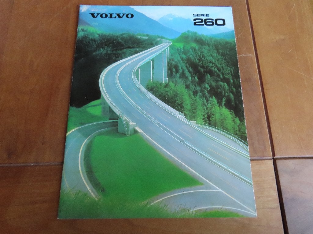 Folder Volvo 262 Coupe, Volvo 264, Volvo 265 1980, Volvo, Zo goed als nieuw, Volvo, Ophalen of Verzenden
