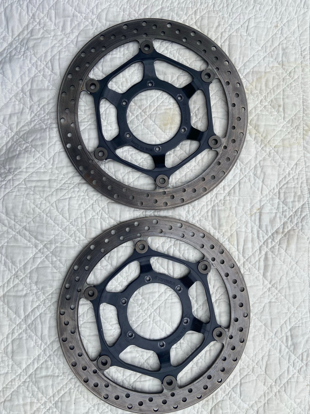 Gebruikte Yutaka remschijven (set van 2) - honda cbr, Ophalen, Gebruikt
