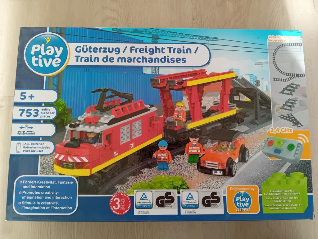 PlayTive Goederentrein, Ophalen of Verzenden, Zo goed als nieuw