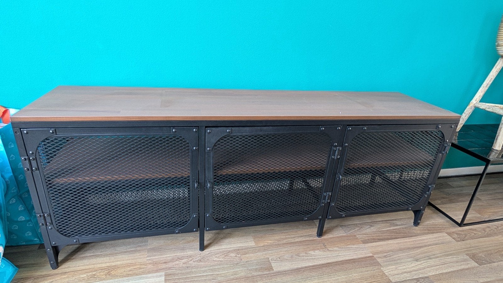 IKEA FJÄLLBO TV-meubel — €50, Ophalen, Zo goed als nieuw, 25 tot 50 cm, Minder dan 100 cm