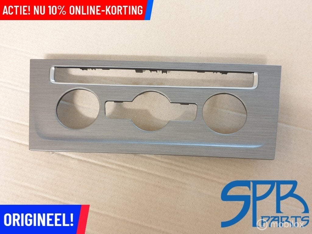 GOLF 7 INLEG RAND OMRANDING Climatronic 5G1863042 LICHTGRIJS, Gebruikt, Volkswagen, Ophalen of Verzenden, Volkswagen