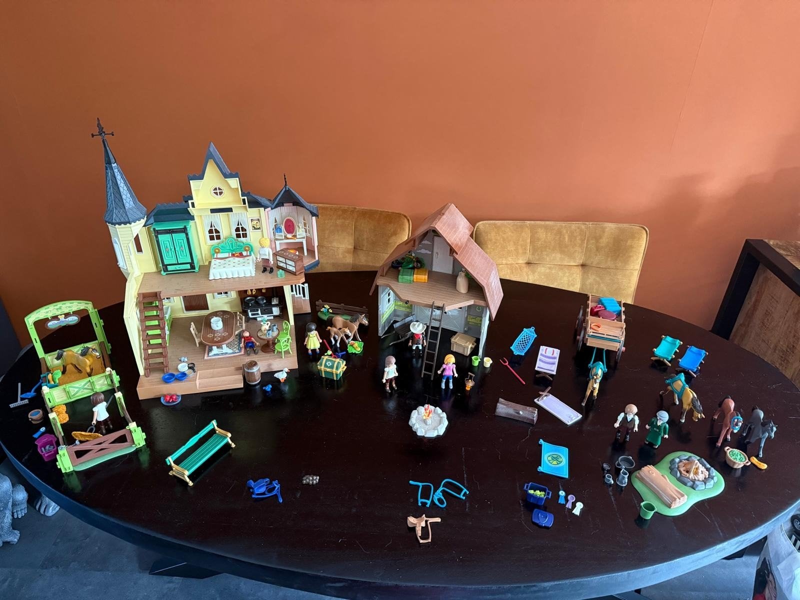 Playmobil verzameling - Spirit oa paarden enz, Kinderen en Baby's, Speelgoed | Playmobil, Ophalen of Verzenden, Zo goed als nieuw