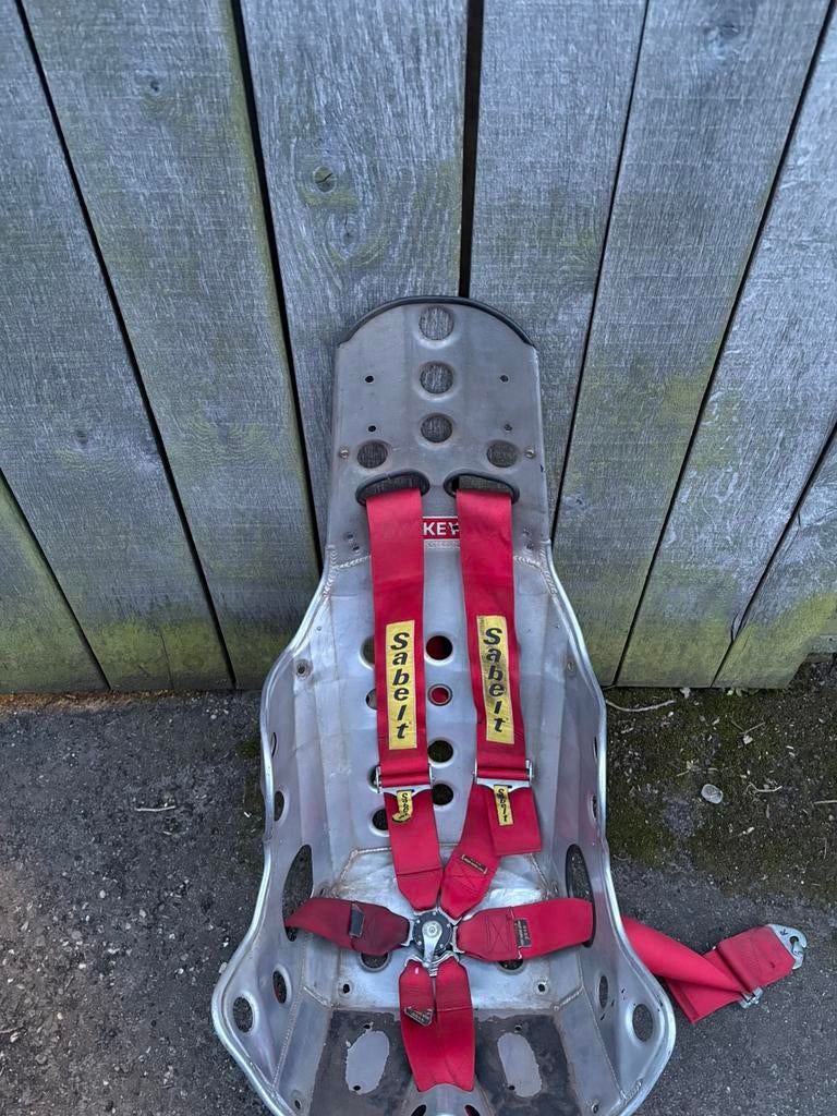 Kirkey lightweight 16/17inch incl gordel, Auto diversen, Ophalen, Gebruikt