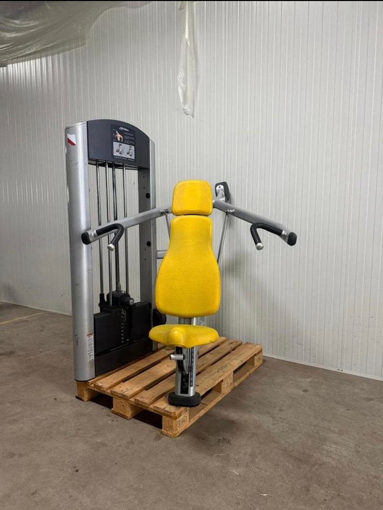 Life Fitness shoulderpress / Schouder machine / Signature, Ophalen, Benen, Gebruikt, -