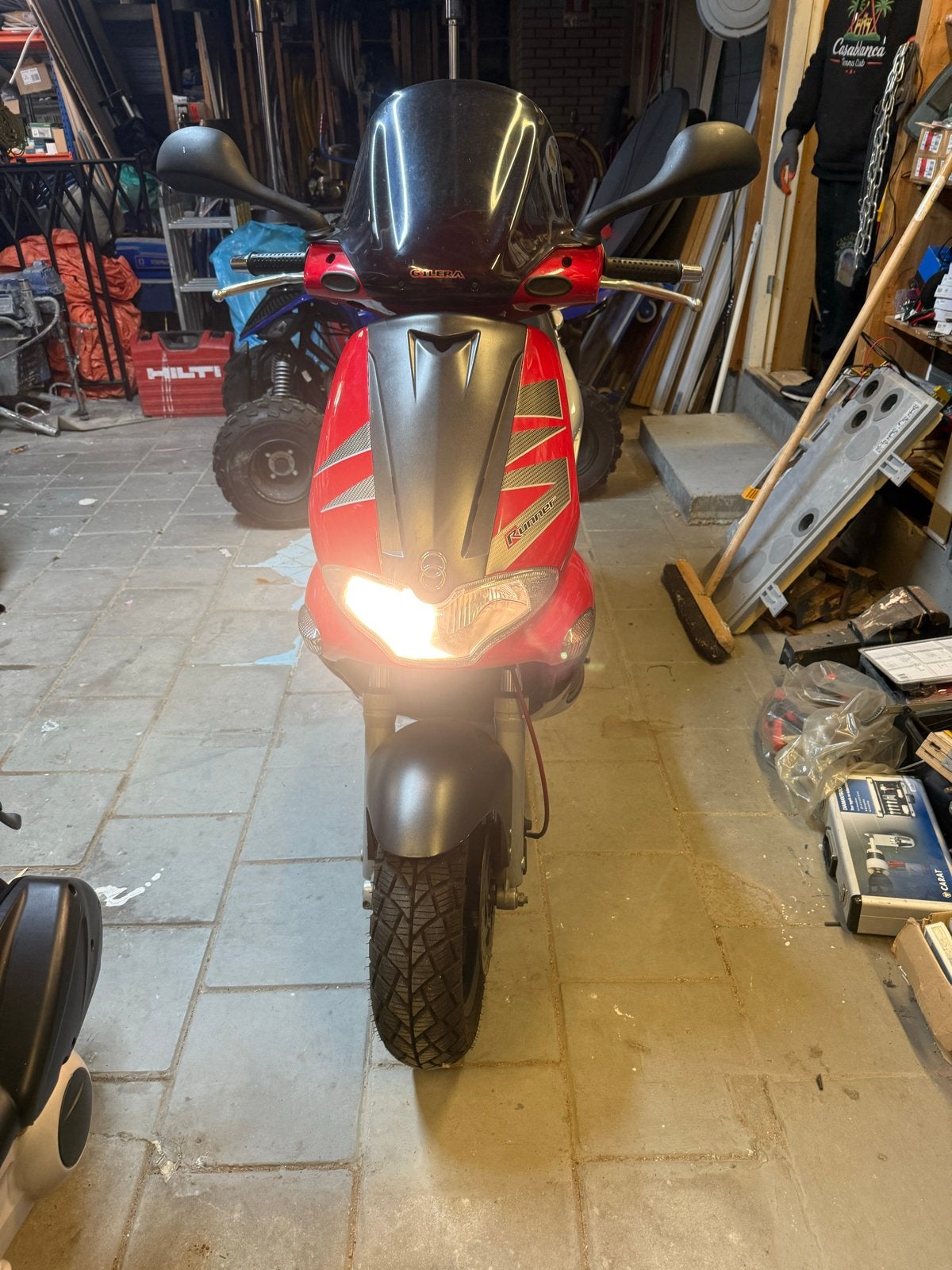 Gilera Runner 200cc 4takt, Ophalen, Maximaal 45 km/u, Zo goed als nieuw, Benzine