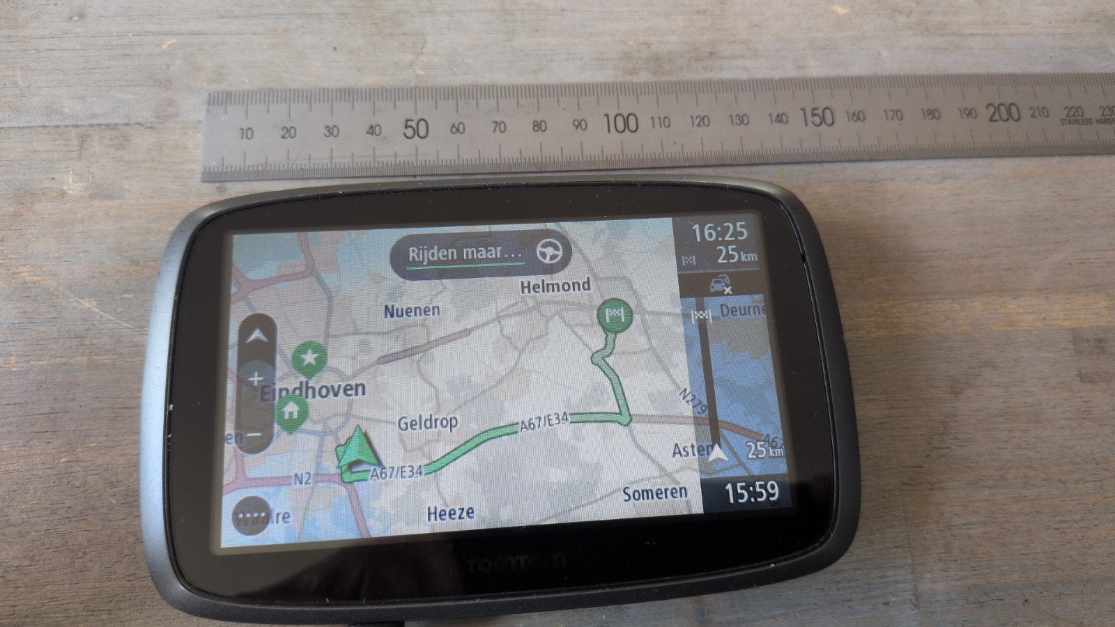 TomTom GO 500 navigatie, Auto diversen, Ophalen of Verzenden, Gebruikt