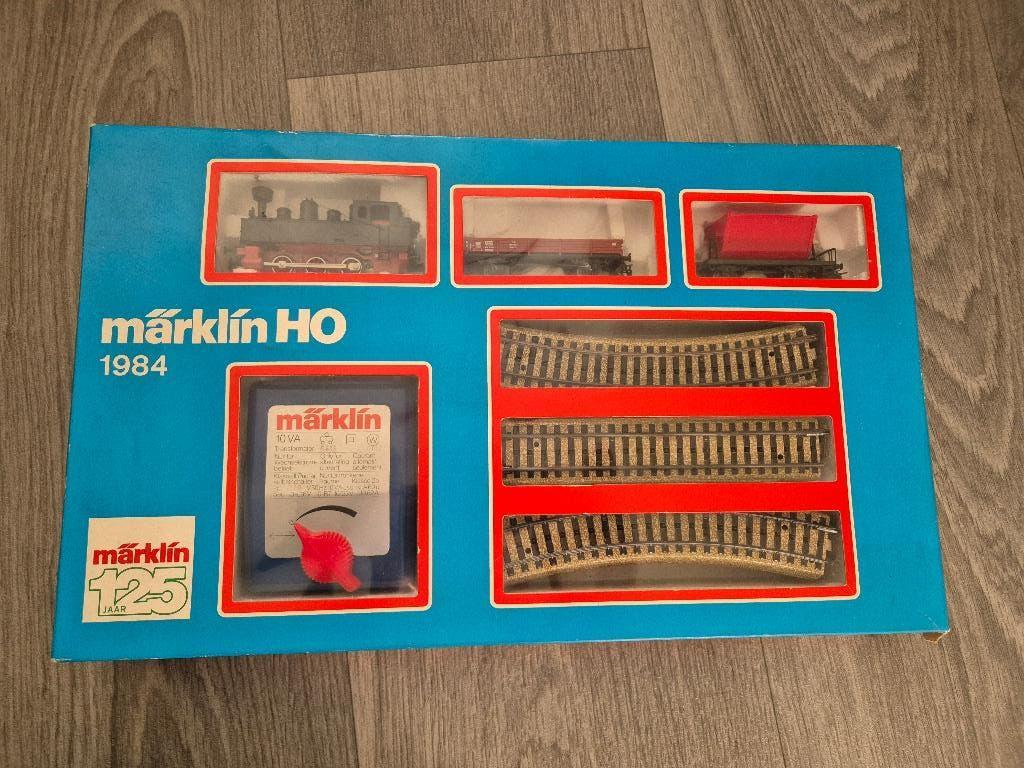 Marklin HO 1982 starters trein set in originele doos, Hobby en Vrije tijd, Wisselstroom, Ophalen of Verzenden, Märklin, Gebruikt
