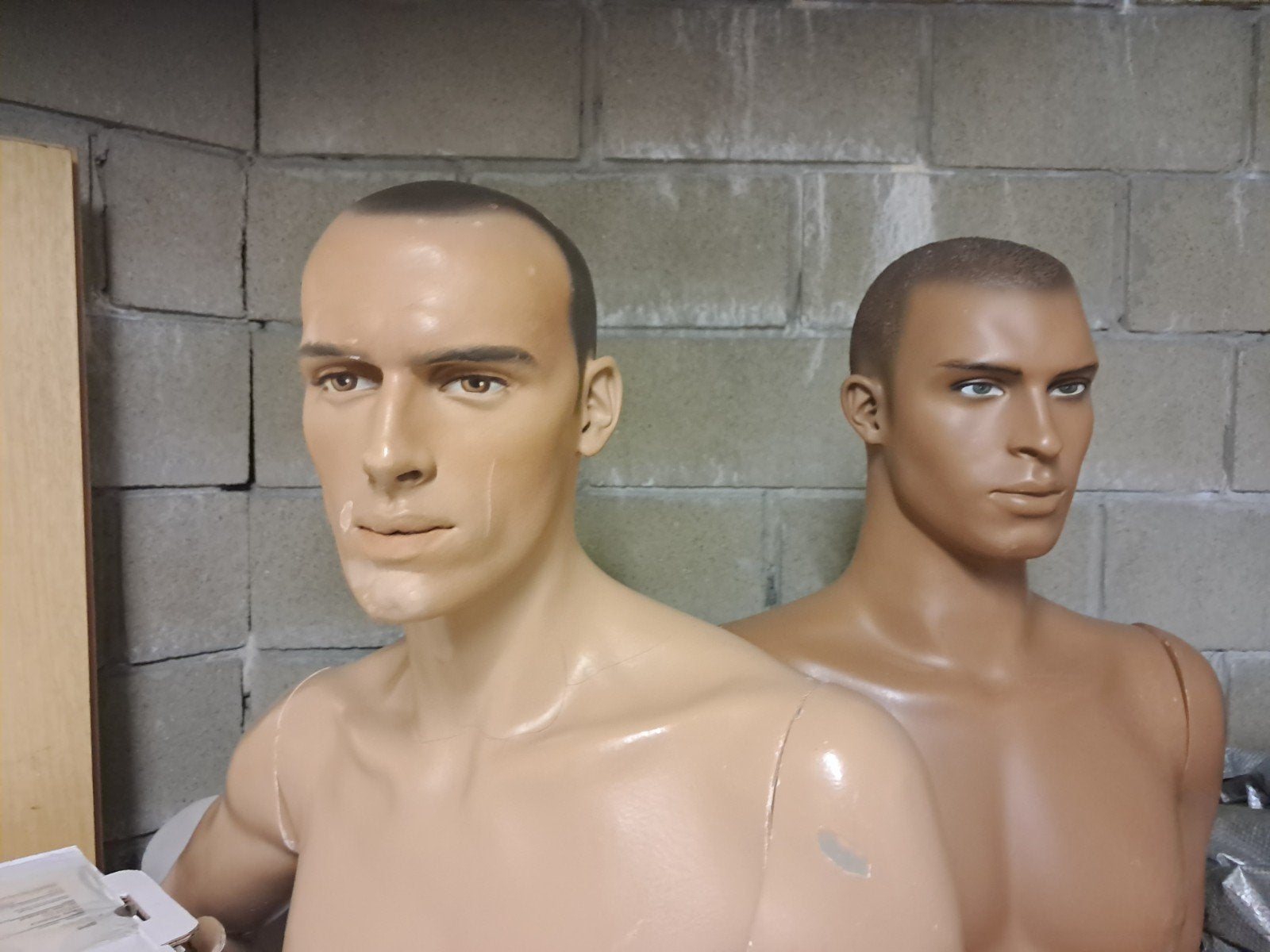 Realistische vintage paspoppen Mannequins van Rootstein n, Antiek en Kunst, Ophalen of Verzenden