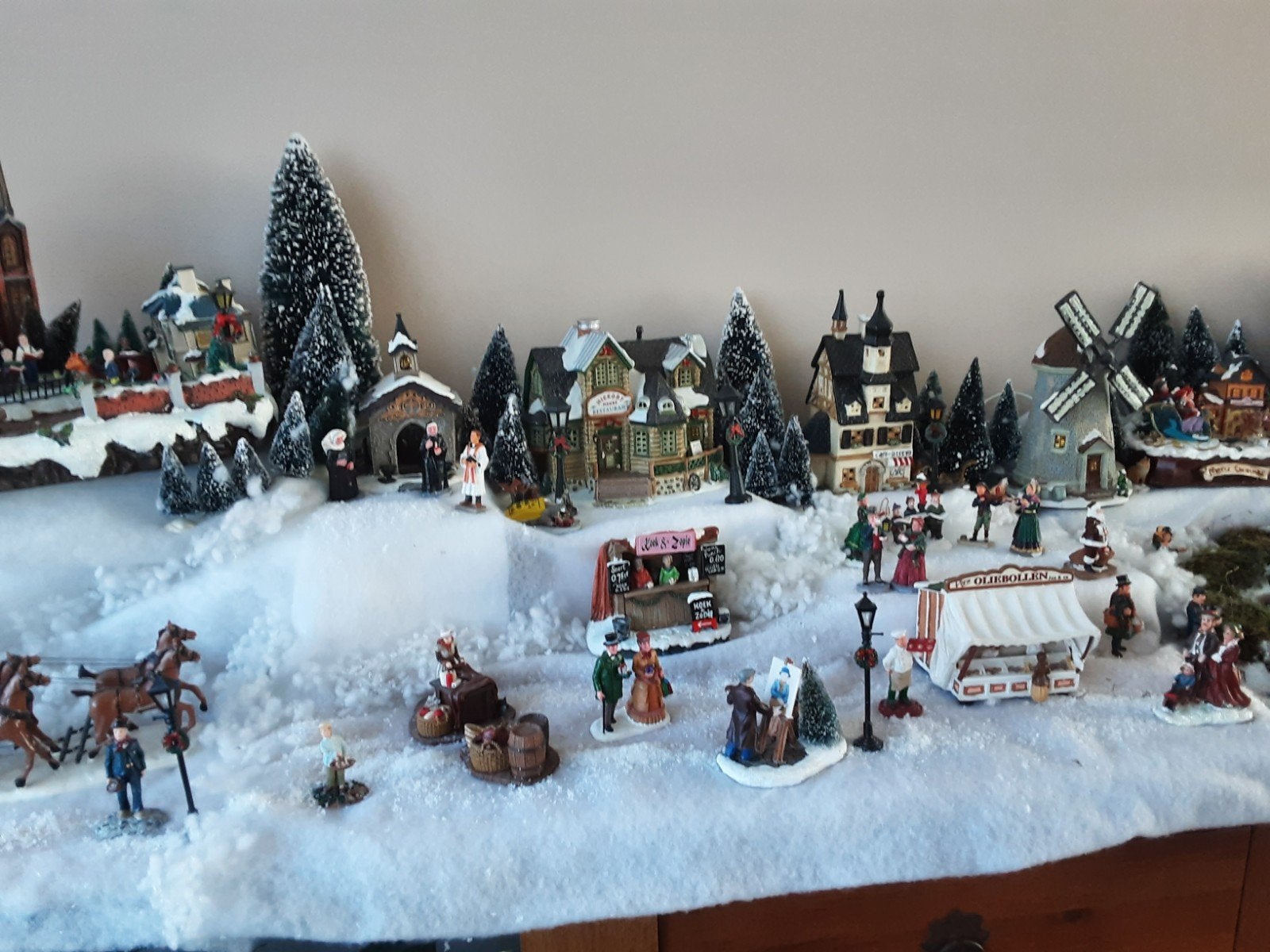 complete kerstdorp, Verzamelen, Ophalen