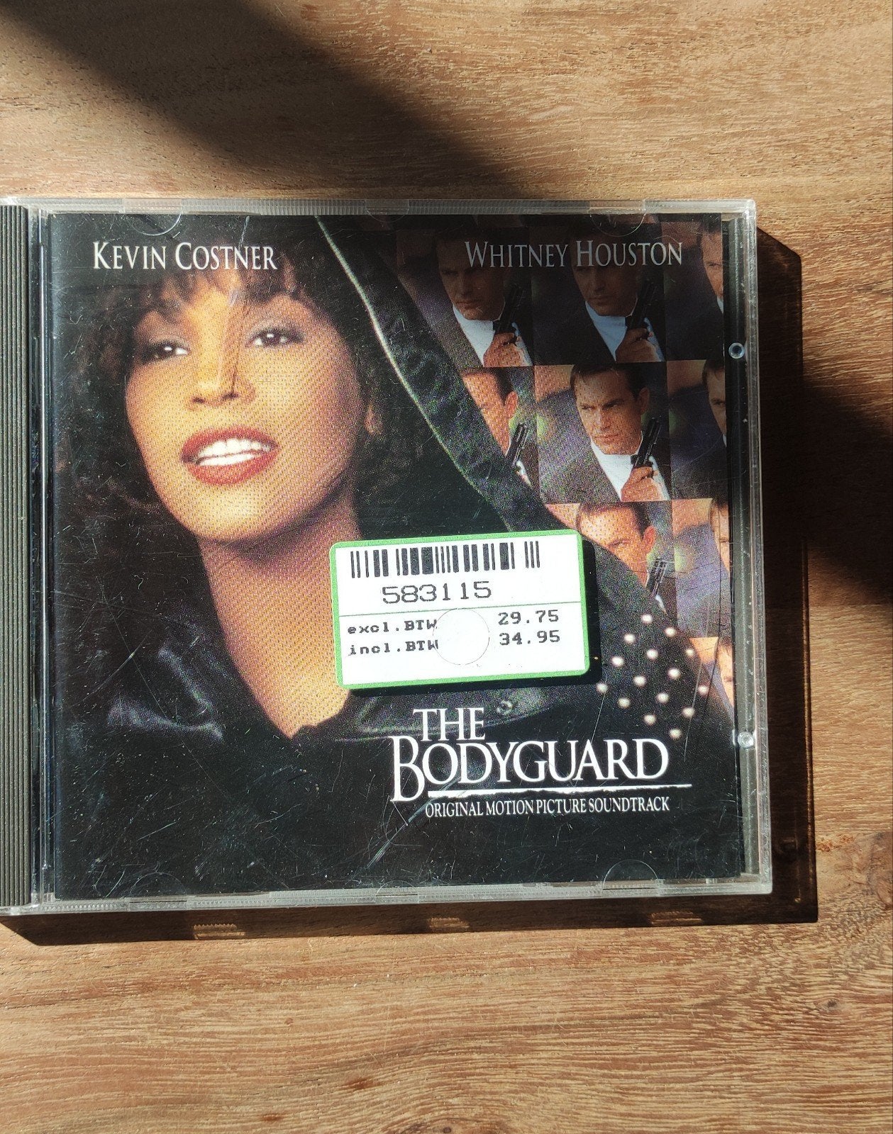 Cd The Bodyguard, Ophalen, Gebruikt