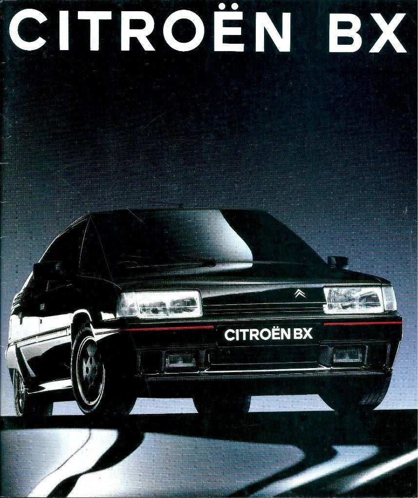Brochure Citroen BX 1991, Ophalen of Verzenden, Zo goed als nieuw, Citroën