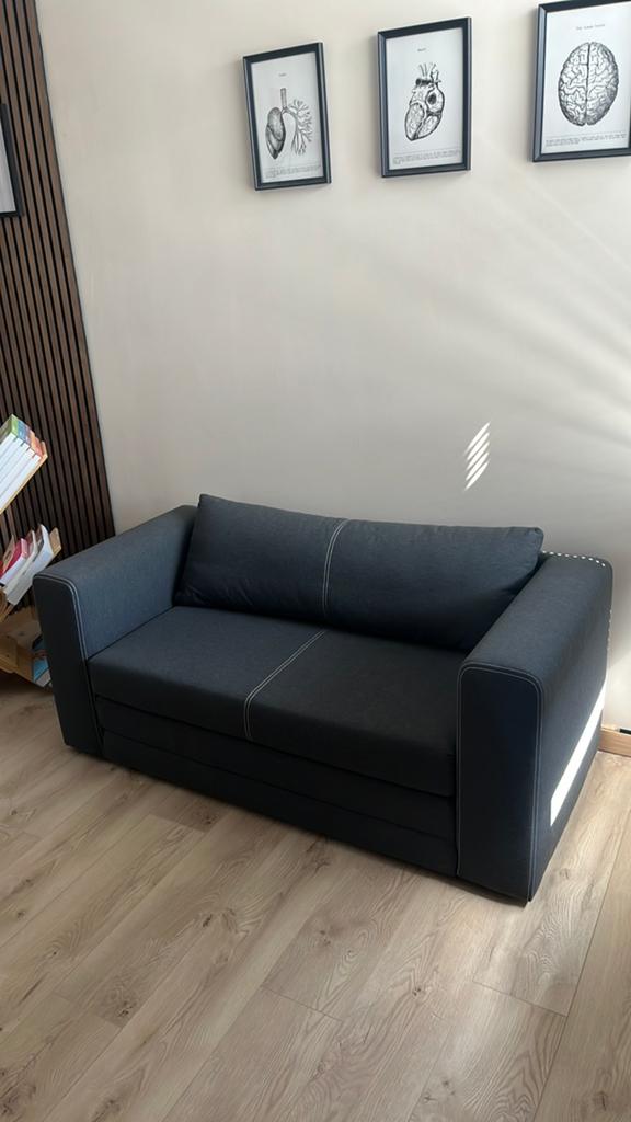Slaapbank Ikea 2-zits, Ophalen of Verzenden, Zo goed als nieuw, Tweepersoons