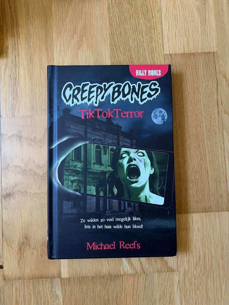 Creepy Bones Tik Tok Terror, Boeken, Thrillers, Gelezen, Nederland, Ophalen
