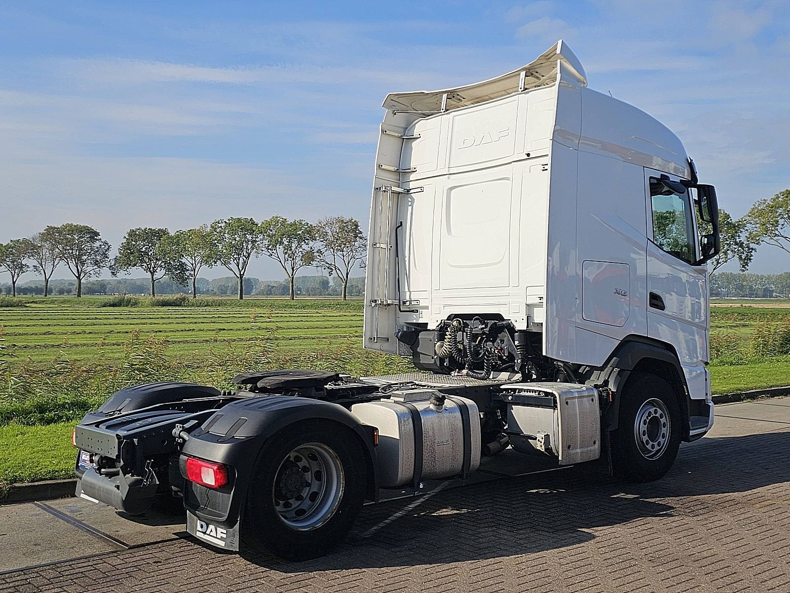 DAF XG 480 449tkm, Auto's, Automaat, Euro 6, Wit, Verwarmde buitenspiegels
