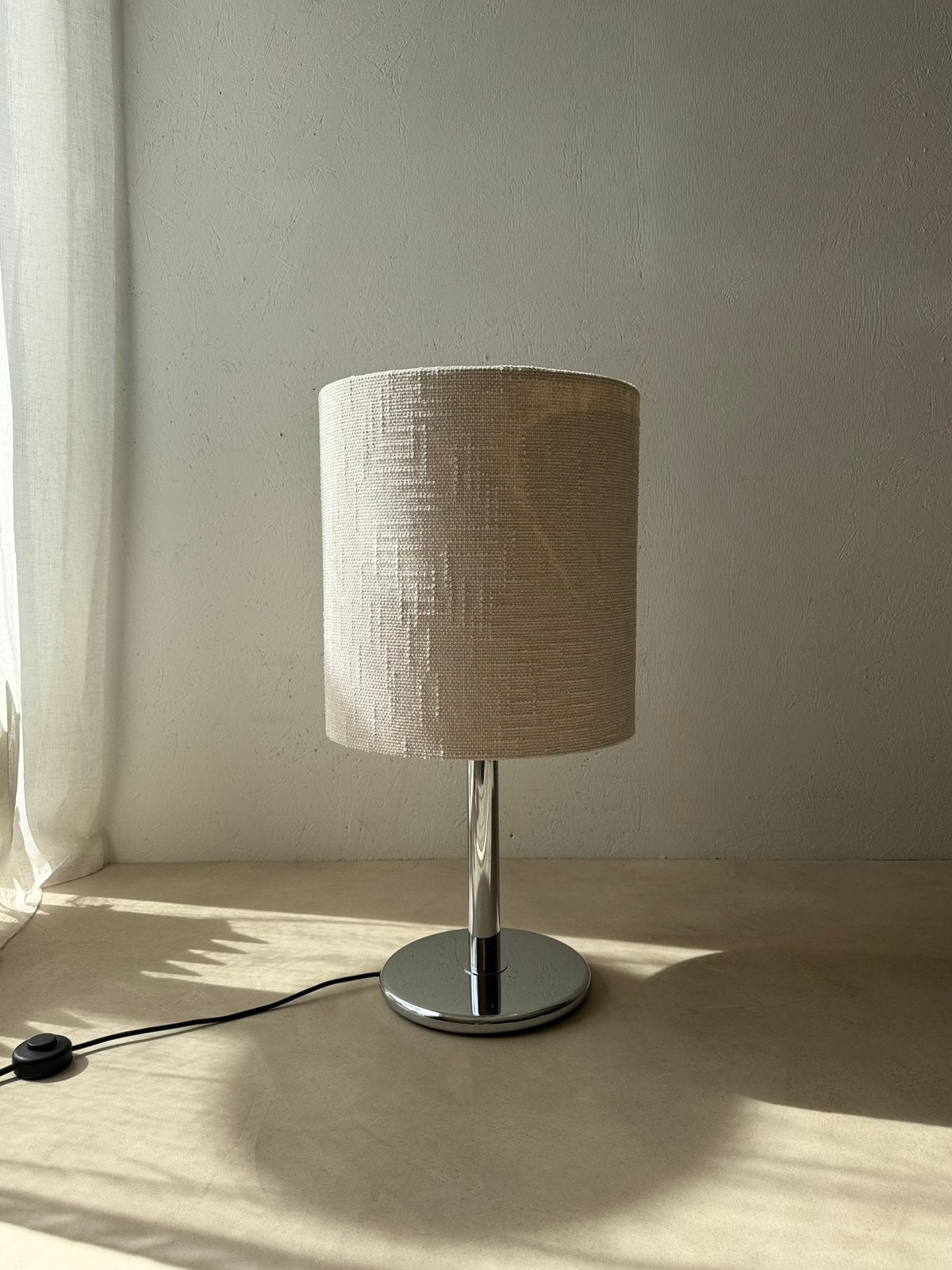 Cosack tafellamp chroom jaren 70, Ophalen of Verzenden