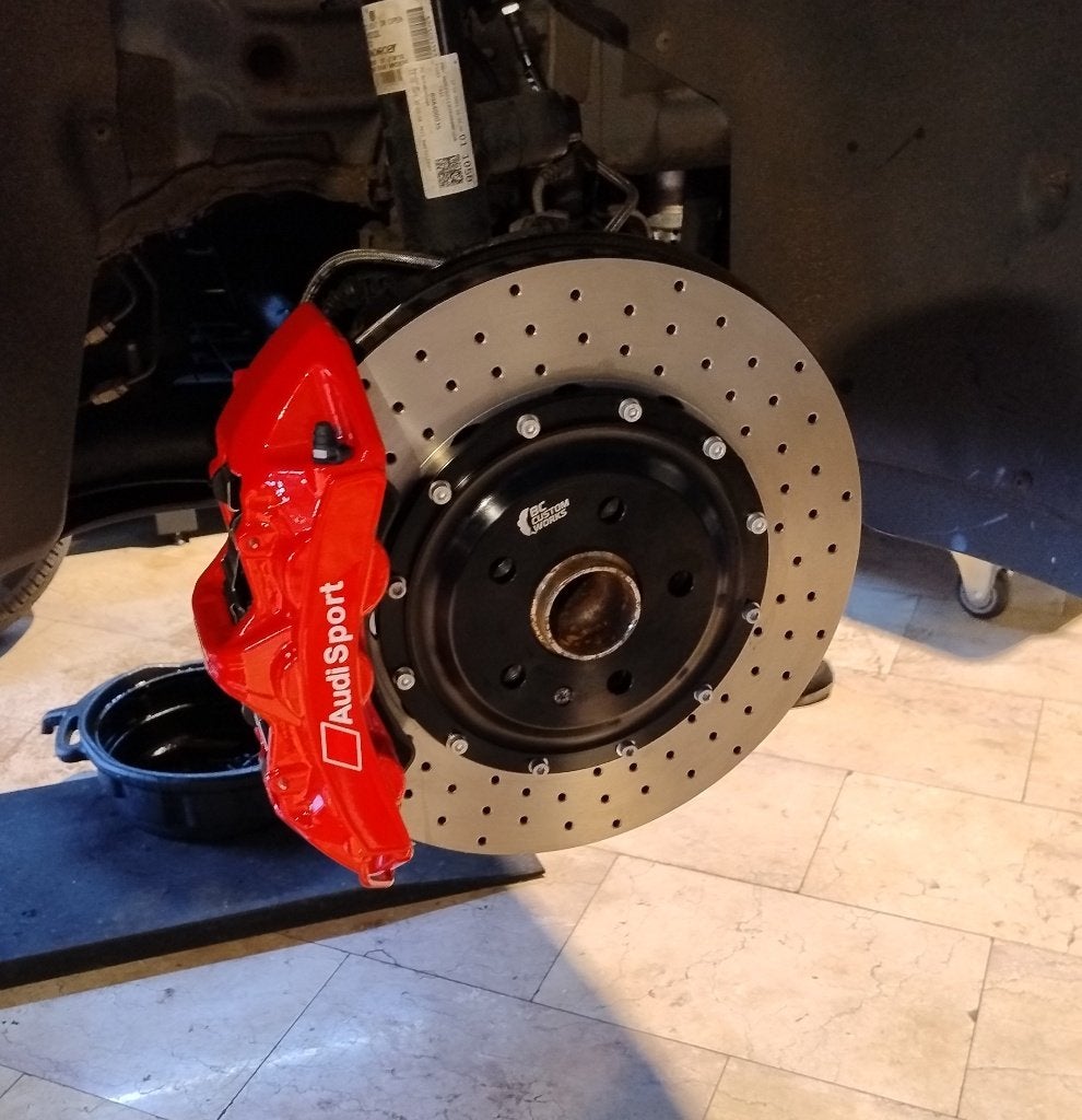 Audi Sport remklauwen sticker set, Auto-onderdelen, Ophalen of Verzenden, Nieuw, Audi