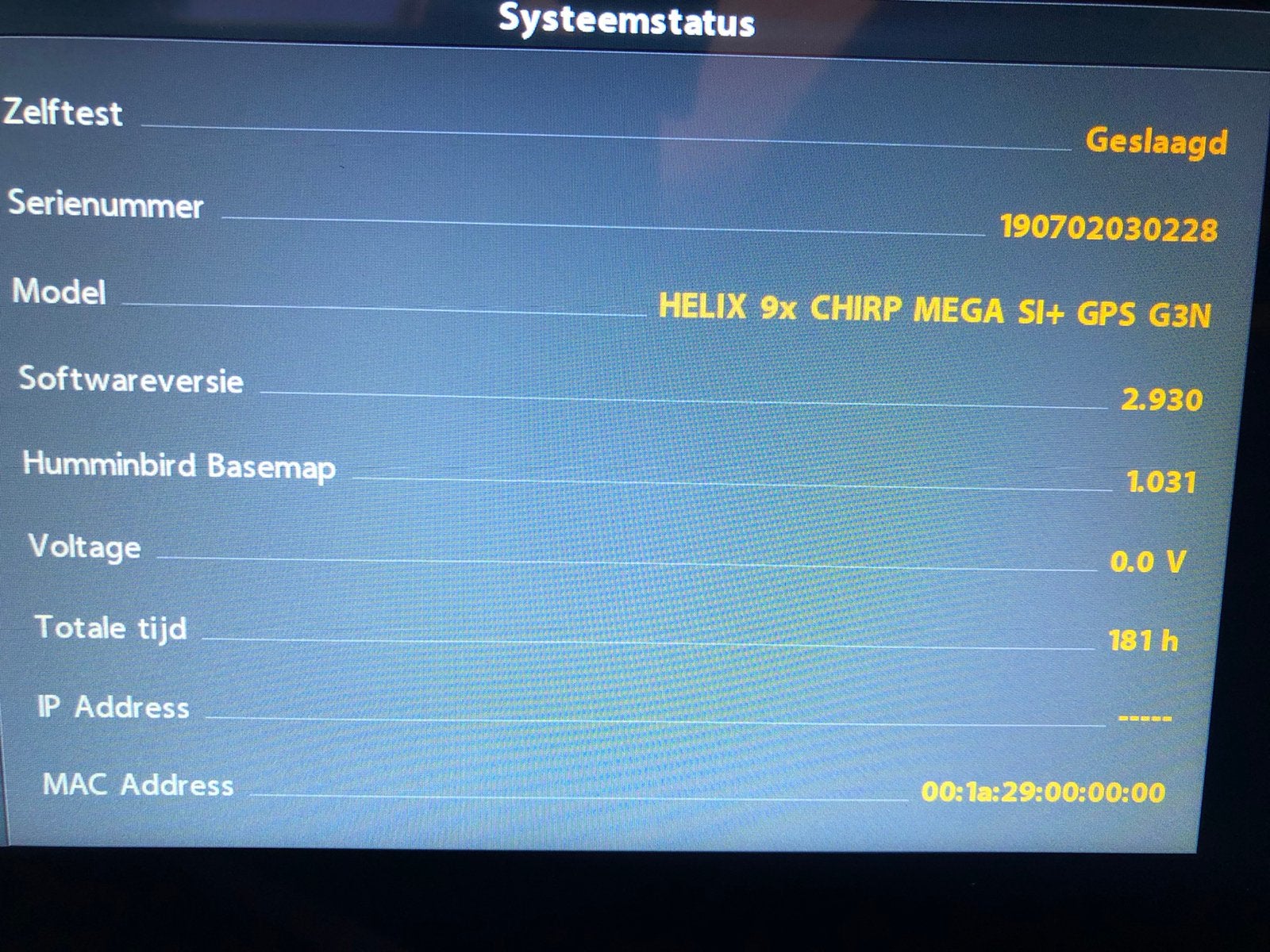 Humminbird helix 9 mega SI + gen 3, Watersport en Boten, Ophalen, Gebruikt, Overige typen