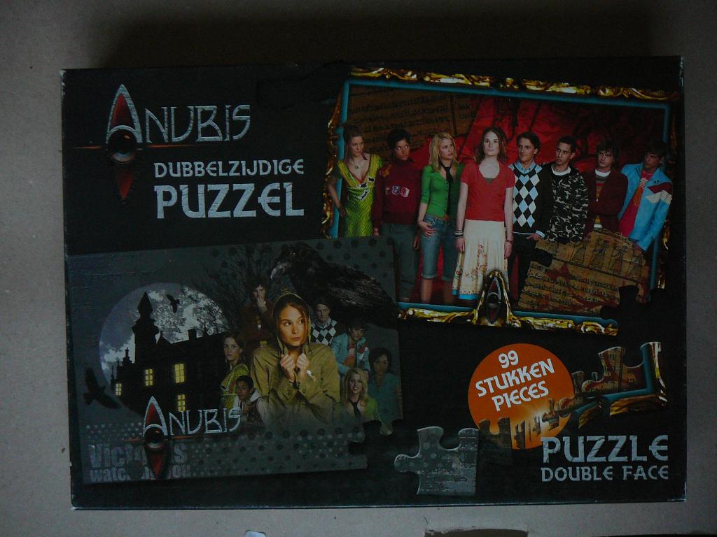 Anubis dubbelzijdige puzzel, Ophalen of Verzenden, 500 t/m 1500 stukjes