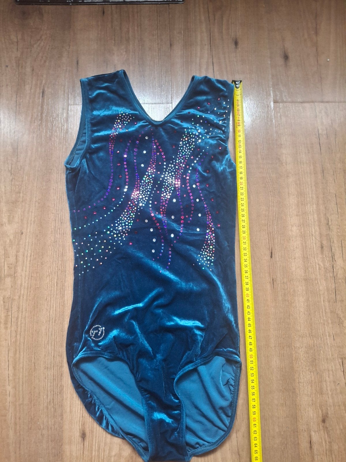 Turnpakje TT Gymnastics - Maat 148-152?, Blauw, Ophalen of Verzenden, Zo goed als nieuw, Turnpak(je)